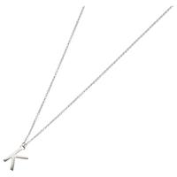 Smart Jewel Collier »Buchstabe K, Silber 925«
