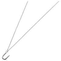 Smart Jewel Collier »Buchstabe U, Silber 925«