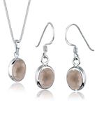 Elli dames rookkwarts in 925 sterling zilver