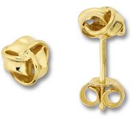 ONE ELEMENT Paar Ohrstecker »Ohrringe / Ohrstecker Knoten aus 333 Gelbgold«