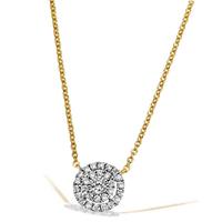 Goldmaid Collier 585/- Gelbgold 29 Brillanten 0,16 ct. P2/H