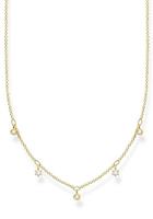 Thomas Sabo Silberkette »weiße Steine, KE2071-414-14-L45v«, mit Zirkonia