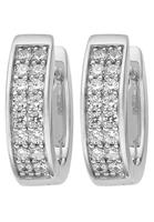 JETTE Silver Oorringen in 925 Sterling zilver