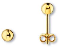 ONE ELEMENT Paar Ohrstecker »Ohrringe / Ohrstecker Kugel aus 333 Gelbgold«