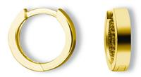 ONE ELEMENT Paar Creolen »Orhringe / Creolen aus 333 Gelbgold«
