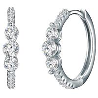 Tresor 1934 Paar Creolen »Set: TR262« (2-tlg), aus Sterling Silber