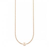 CAÏ Collier »925/- Sterling Silber rotvergoldet Anker«