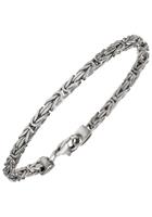 Jobo Silberarmband, Königsarmband 925 Silber 19 cm