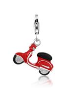 Nenalina Charm-Einhänger »Anhänger Roller Scooter Vehicle Emaille 925 Silber«