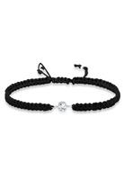Elli Dames knoop met kristal in 925 sterling zilver