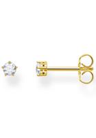 Thomas Sabo Single-Ohrstecker »weißer Stein, H2135-414-14«, mit Zirkonia