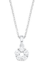 Amor Kette mit Anhänger »Blüte, 2027492«, mit Zirkonia