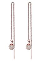 Elli Dames Oor Hanger Bol Betoverend met Kristallen in 925 Sterling Zilver