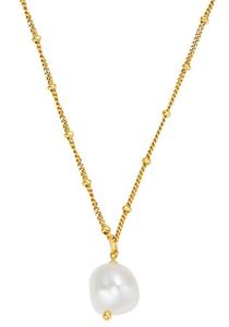 NOELANI Ketting met hanger voor dames, 925 sterling zilver, gekweekte zoetwaterparel