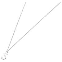 Smart Jewel Collier »Buchstabe S, Silber 925«