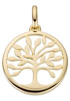 Jobo Kettenanhänger »Baum«, 585 Gold