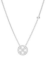 Fossil Kette mit Anhänger »Ornament, JFS00527040«, Mit Zirkonia