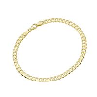 Luigi Merano Panzerarmband »Armband Panzerkette, Gold 375«