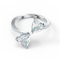 swarovskisieraden Swarovski 5535193 - Attract Soul Ring Hrt - Zilverkleur - Ring - maat 58