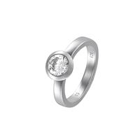 JETTE Damesring SOLITAIRE 86505355 Zilver, gerhodineerd 925
