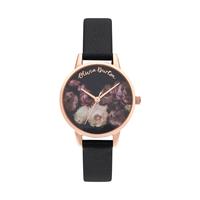 Olivia Burton Dameshorloge Kwarts Roze Goud