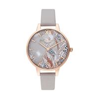 Olivia Burton Dameshorloge Kwarts Zilver