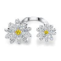 swarovskisieraden Swarovski 5534941 - Eternal Flower Ring Db - Meerkleurig - Ring - maat 58