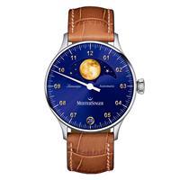 Meistersinger Unisexuhr Lunascope Goldmond LS908G