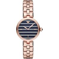 Emporio Armani AR11220 Ros&eacute;goud Staal 316 L Analoog Kwartshorloge Dameshorloge