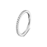 FAVS Memory ring Zilver, gerhodineerd 925 zilver