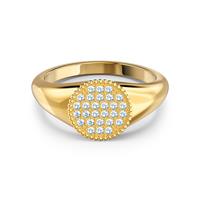 swarovskisieraden Swarovski 5572698 - Ginger Ring Sign - Goudkleurig - Ring - maat 50