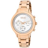 Liu-Jo Layered Chrono TLJ1570 Rosegold Horloge