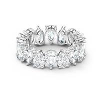 swarovskisieraden Swarovski 5572826 - Vittore Ring Pear - Zilverkleurig - Ring - maat 60