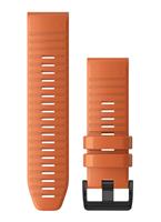Garmin Garmin Ersatzarmband QuickFit 26mm Silikon Orange/Schiefergrau