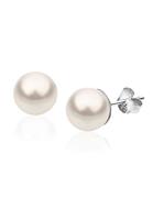 Nenalina Klassisch Synthetische Perle 925 Silber