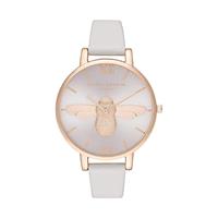 Olivia Burton Dameshorloge Kwarts Roze Goud
