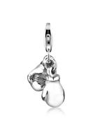 Nenalina Nenalina Bedel Dames bokshandschoenen hanger in 925 sterling zilver