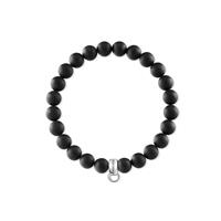 Thomas Sabo Charm-Armband »Schwarz, X0219-023-11-L«, mit Obsidian