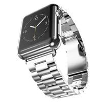 Casecentive Edelstahlarmband Apple Watch 42 / 44 mm silber