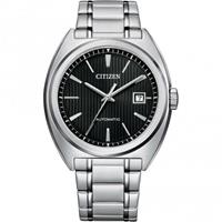Citizen NJ0100-71E Herren-Armbanduhr Automatik Stahl/Schwarz