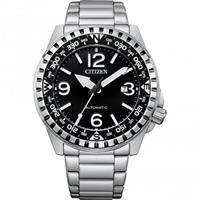 Citizen NJ2190-85E Automatik Herrenuhr Stahl/Schwarz