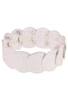Leslii Armband »Statement Rund«, aus gehämmerten Scheiben