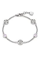 Leonardo Armband »Larina, 019566«, mit Kristallglas - mit Perlmutt
