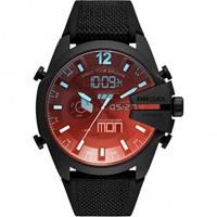Diesel Mega Chief Heren Zwarte Horloge DZ4548