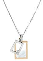 Skagen Kette mit Anhänger »AGNETHE, SKJ1430998«, Mit Zirkonia und Perlmutt