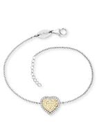 Engelsrufer Armband »Herz Lebensblume, ERB-HEARTLIFL-ZI-BIG«, mit Zirkonia (synth)