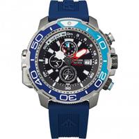 Citizen BJ2169-08E Promaster Marine Herren-Taucheruhr Eco-Drive Blau
