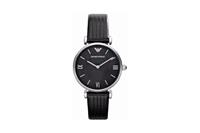 Emporio Armani Dameshorloge Kwarts Zwart & Zilver