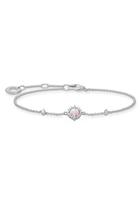 Thomas Sabo Armband »Opal-Imitation, A2023-166-7-L19V«, mit Zirkonia und Glas-Keramik Stein