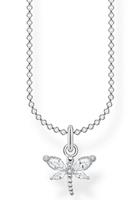 Thomas Sabo Kette mit Anhänger »Libelle, KE2097-051-14-L45V«, mit Zirkonia (synth)